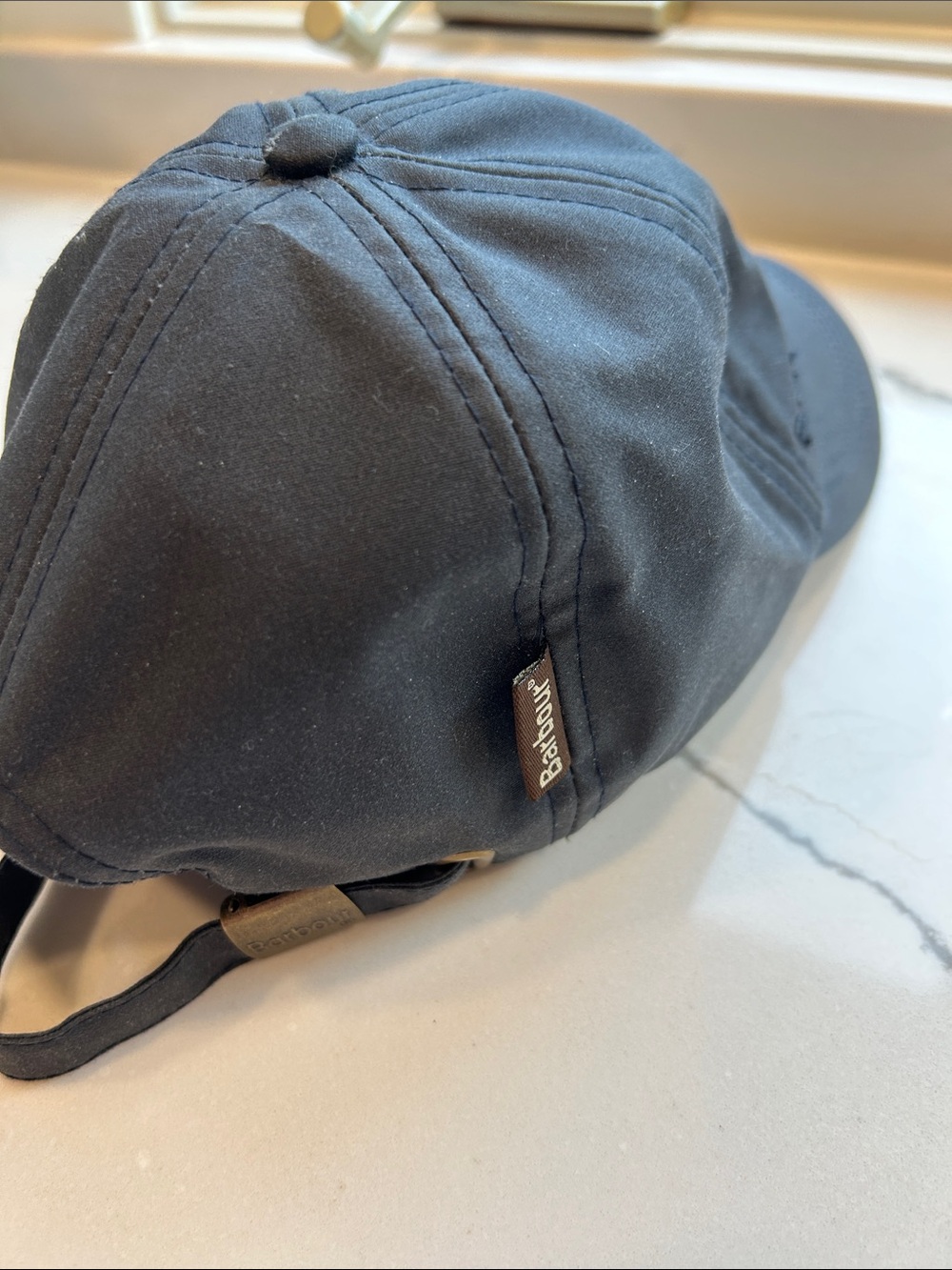 Barbour Waxed Baseball Hat - Picture 2 of 4